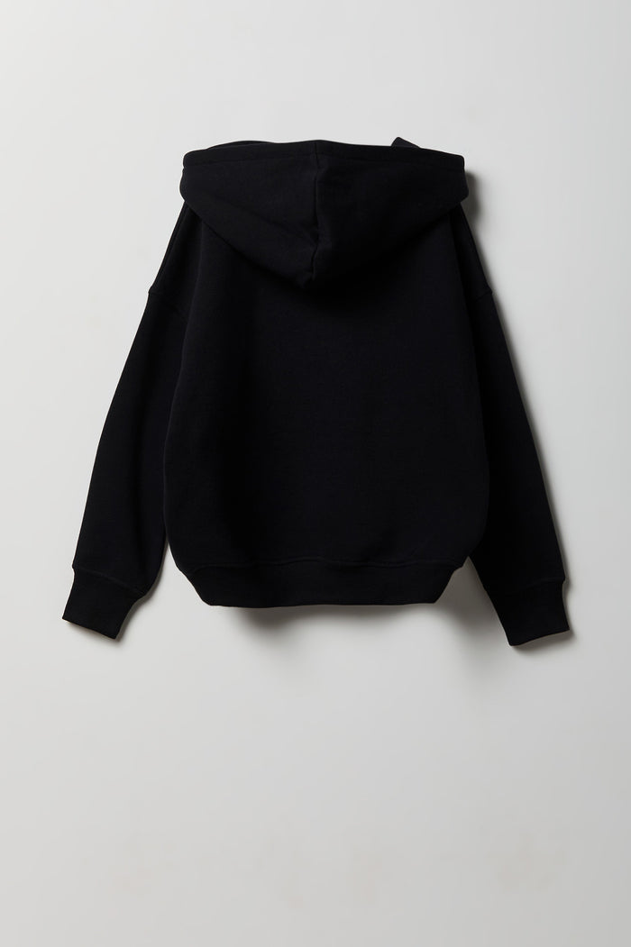 Girls Luxe Fleece Boxy Hoodie