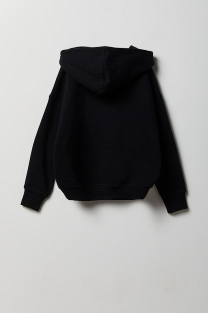 Girls Luxe Fleece Boxy Hoodie