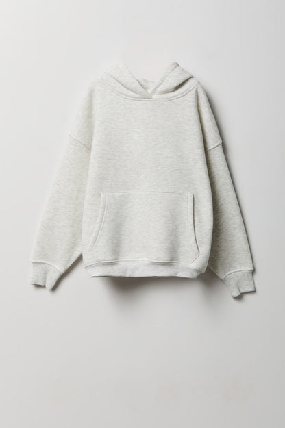 Girls Luxe Fleece Boxy Hoodie