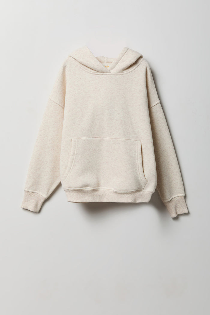 Girls Luxe Fleece Boxy Hoodie