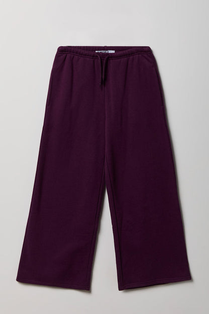 Girls Luxe Fleece Ultra-Wide Leg Sweatpant