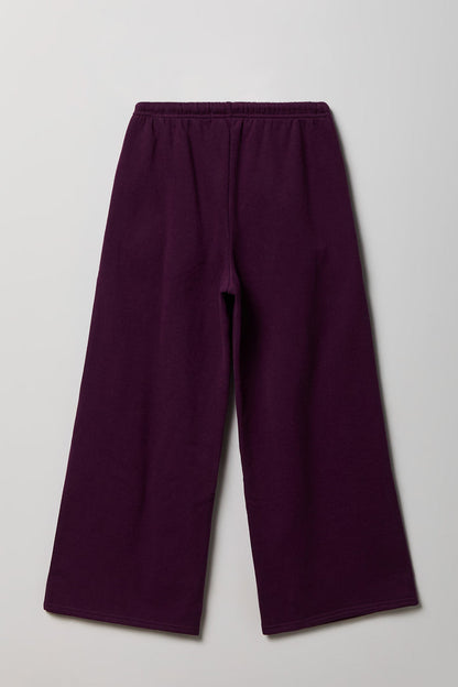 Girls Luxe Fleece Ultra-Wide Leg Sweatpant