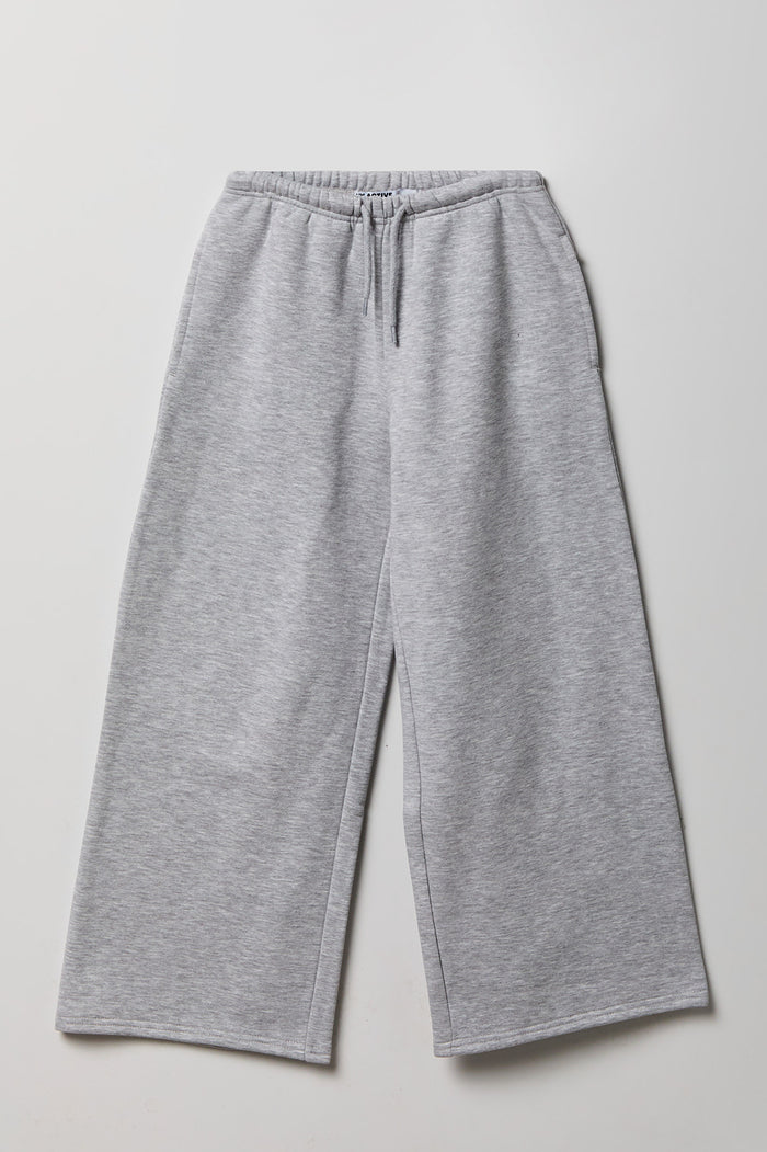 Girls Luxe Fleece Ultra-Wide Leg Sweatpant