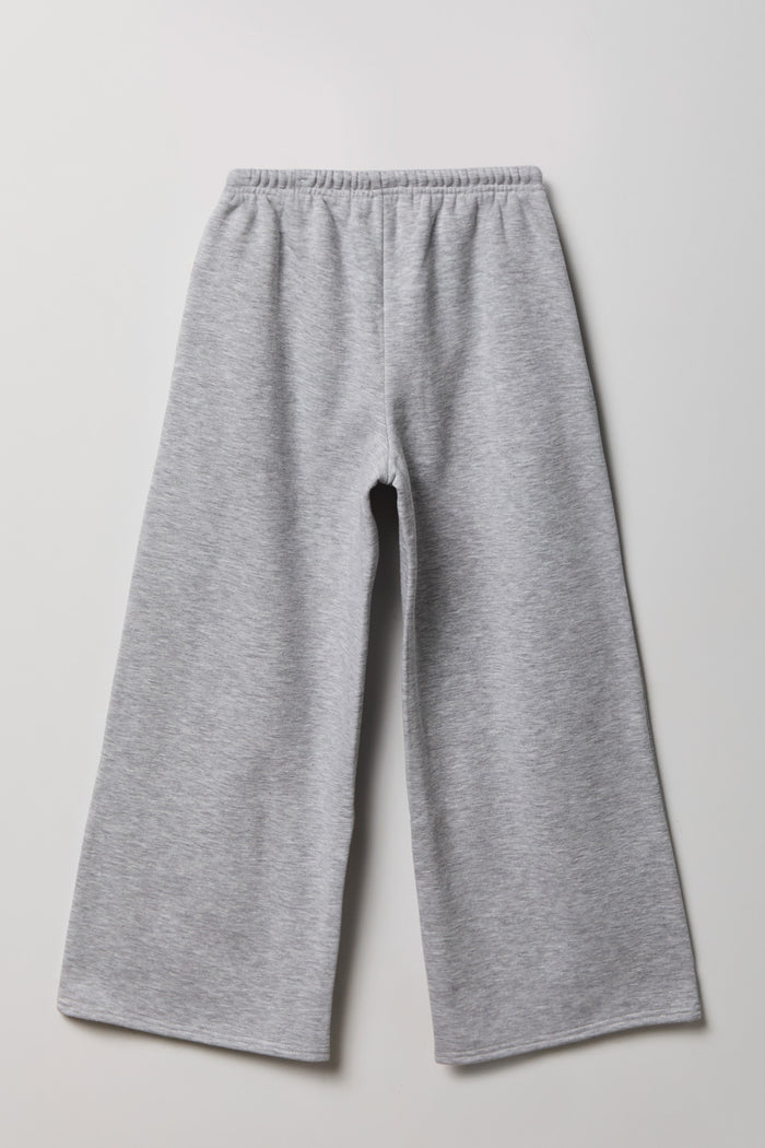 Girls Luxe Fleece Ultra-Wide Leg Sweatpant