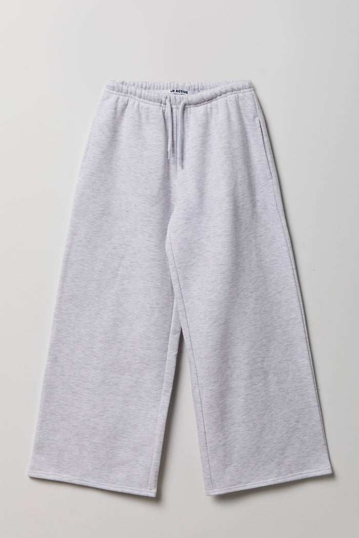 Girls Luxe Fleece Ultra-Wide Leg Sweatpant