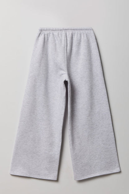 Girls Luxe Fleece Ultra-Wide Leg Sweatpant