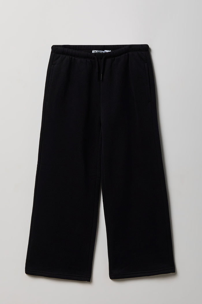 Girls Luxe Fleece Wide Leg Sweatpant