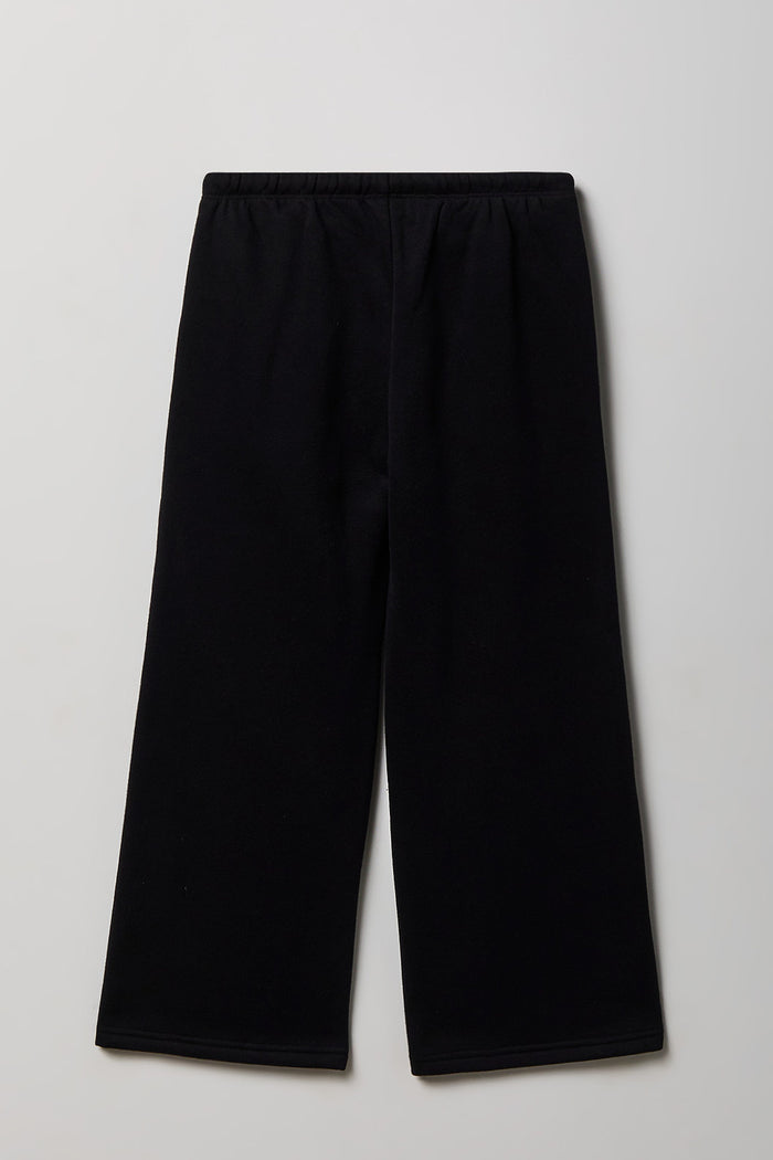 Girls Luxe Fleece Wide Leg Sweatpant
