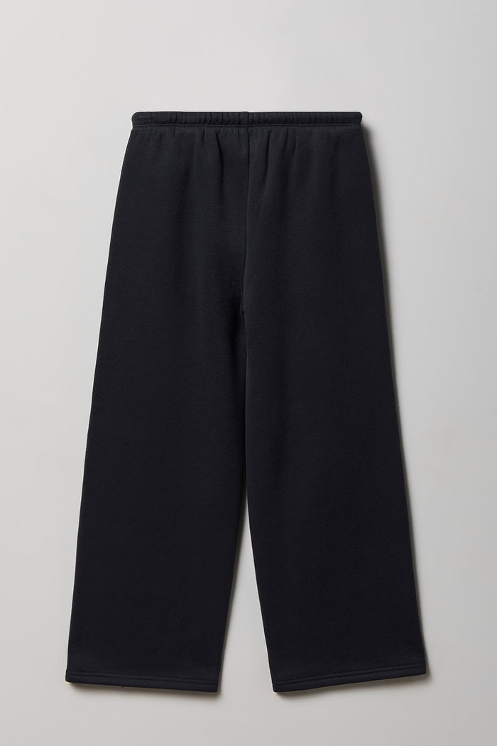 Girls Luxe Fleece Wide Leg Sweatpant