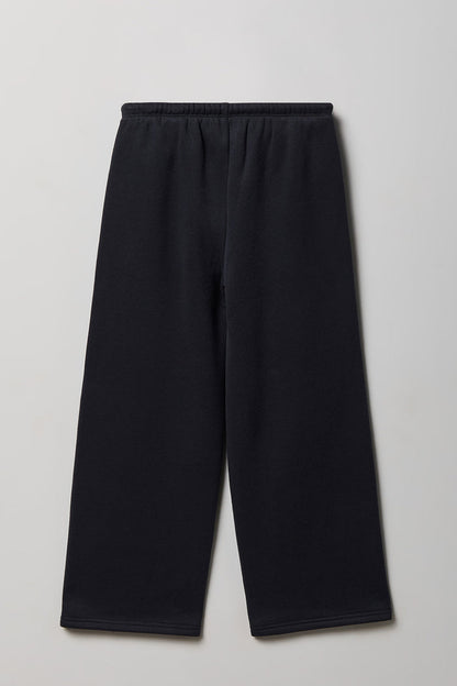 Girls Luxe Fleece Wide Leg Sweatpant