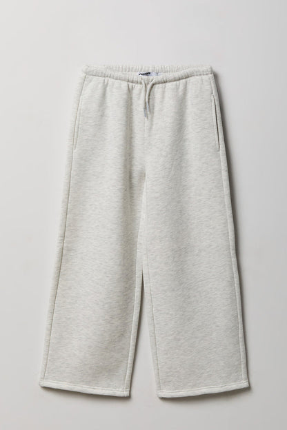 Girls Luxe Fleece Wide Leg Sweatpant