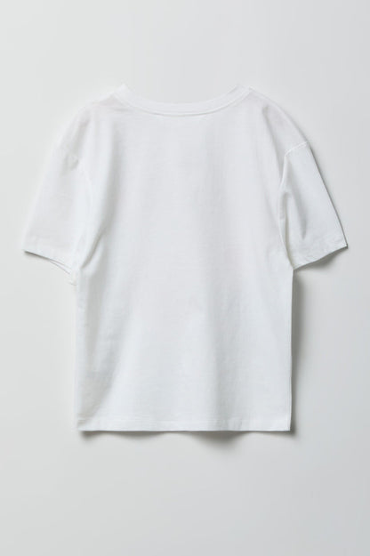 Girls Luxe Heavy Cotton Graphic T-Shirt