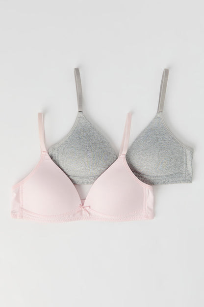 Girls Padded Bra (2 Pack)