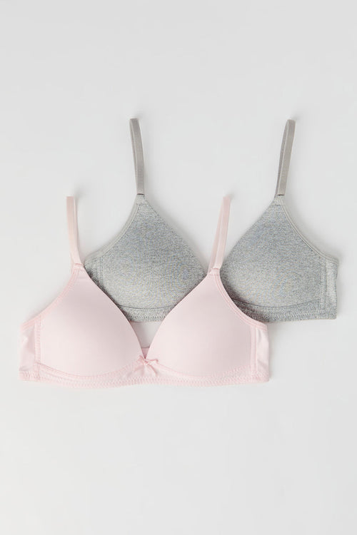 Girls Padded Bra (2 Pack)