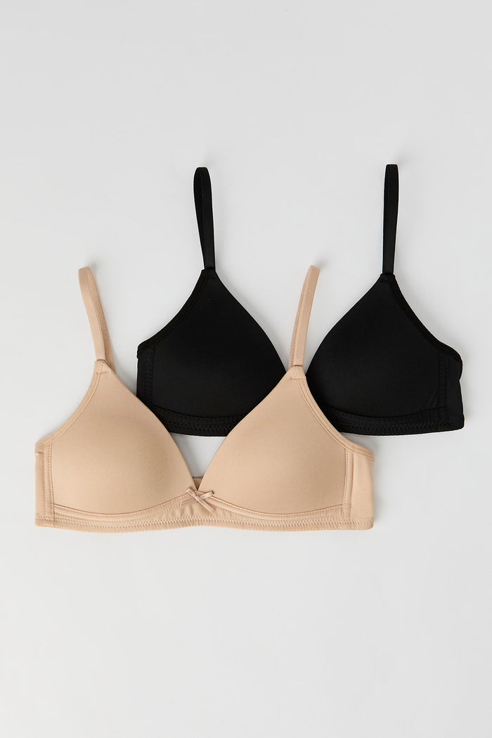 Girls Padded Bra (2 Pack)