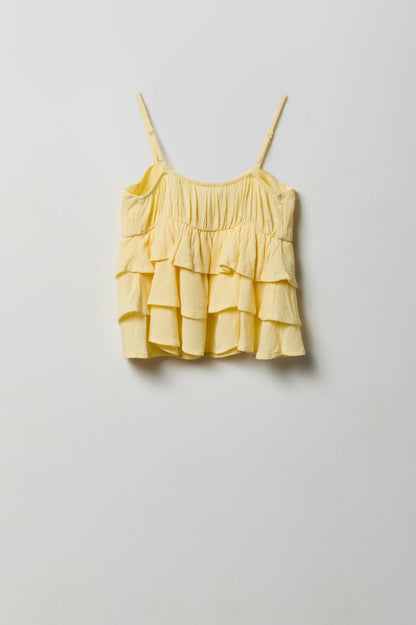 Girls Ruffle Tank