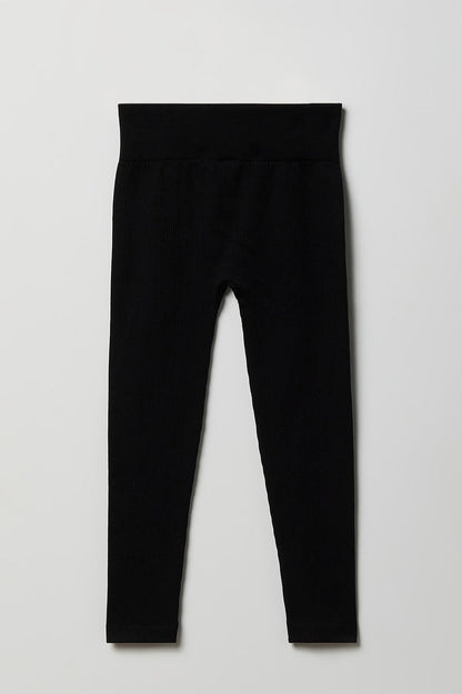 Girls Seamless Ribbed Legging (2 Pack)