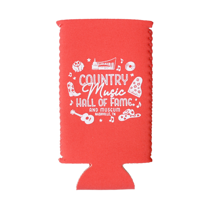 GIRLY COLLAGE SLIM CAN KOOZIE