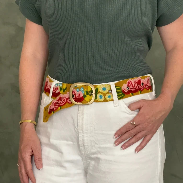 Giverny Wool Belt- Assorted Sizes