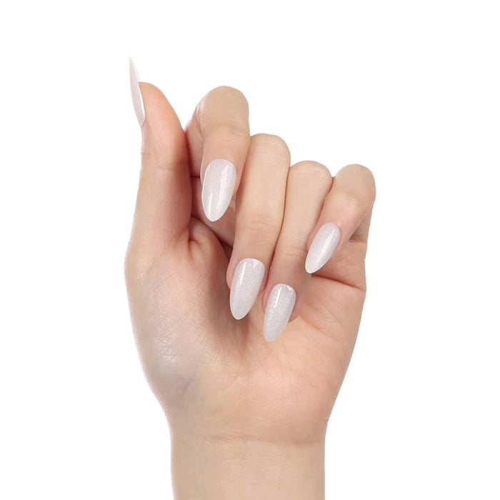 Glamify Naked Press On Nails [Almond Medium] #NTNK01