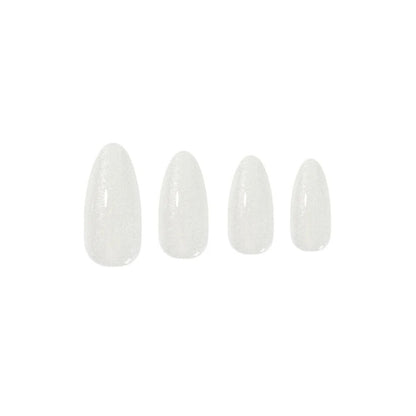 Glamify Naked Press On Nails [Almond Medium] #NTNK01