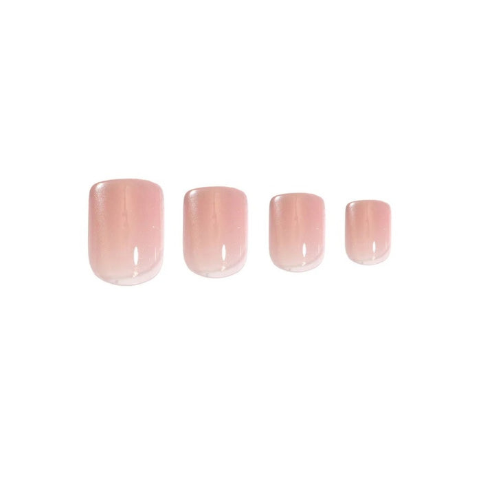 Glamify Naked Press On Nails [Square Short] #NTNK03