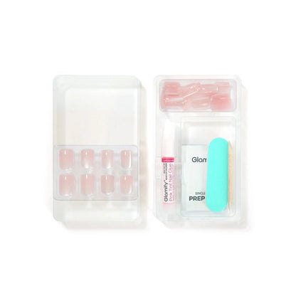 Glamify Naked Press On Nails [Square Short] #NTNK03