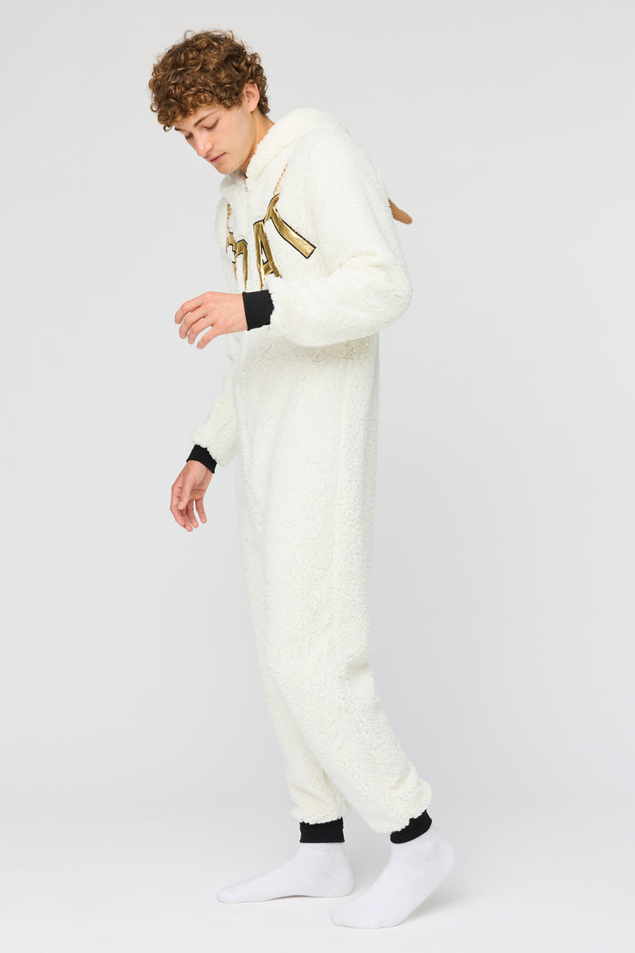 Goat 3D Sherpa Onesie