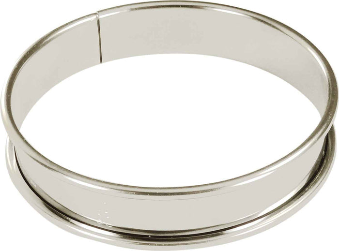 Gobel - 4" x 0.8" Round Tart Ring with Rolled Edge - 824940