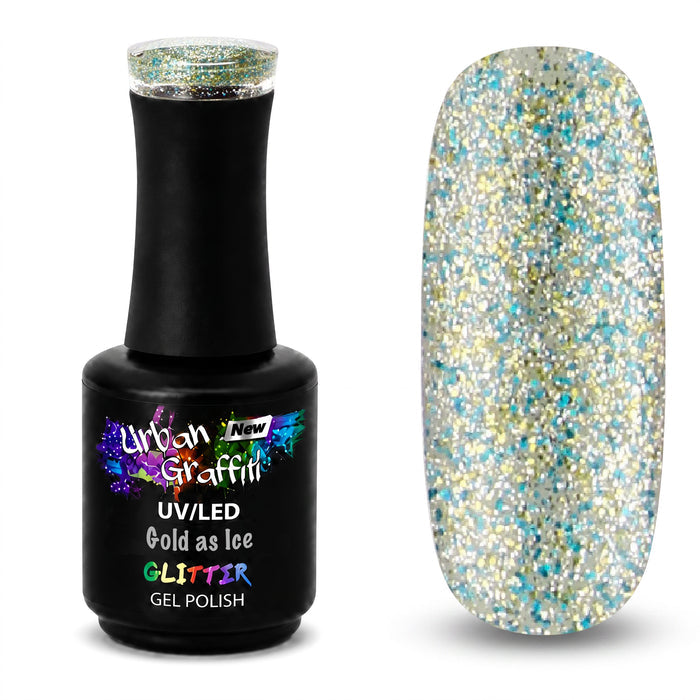 Gold as Ice - UGGP-A0760 Urban Graffiti Gel Polish 15ml