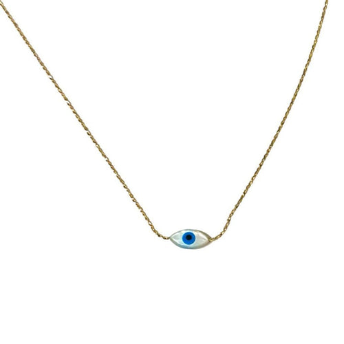 Gold Chain with Tear Shaped Eye