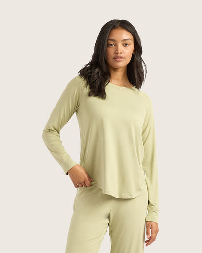 Goodnight Raglan Sleep Top - Sage
