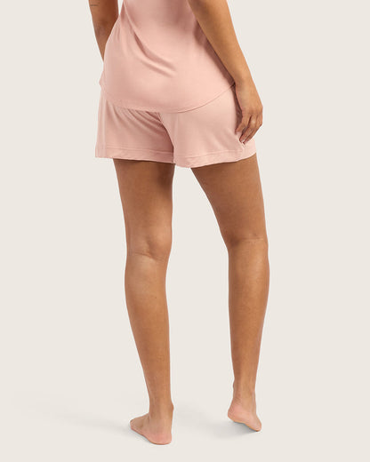 Goodnight Sleep Shorts - Dusty Pink