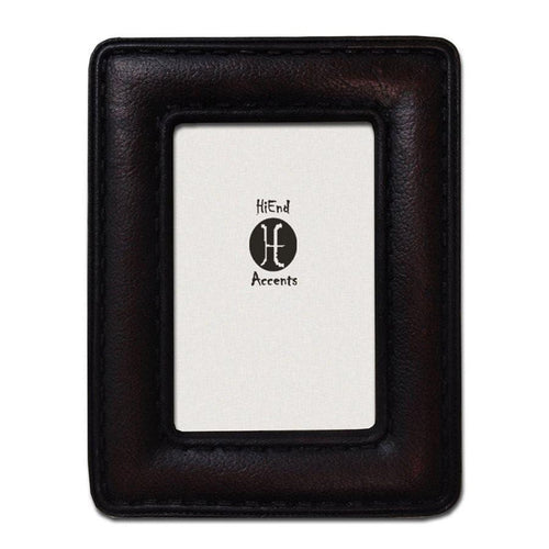 Grained Leather w/ Stitching Picture Frame Picture Frame