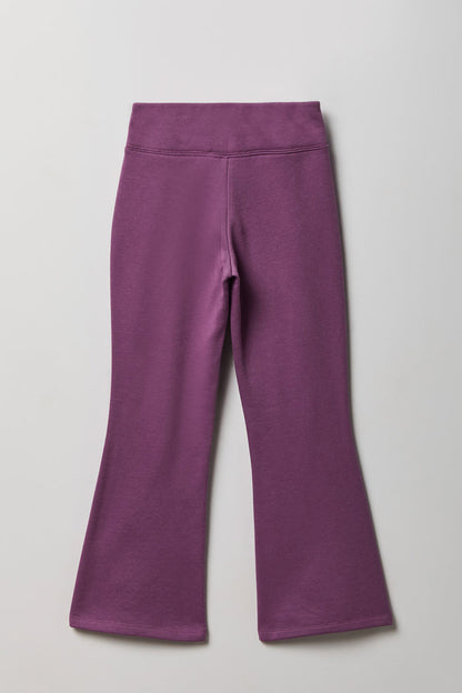 Graphic Fleece Flare Pant