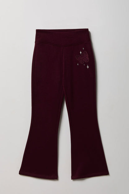 Graphic Fleece Flare Pant