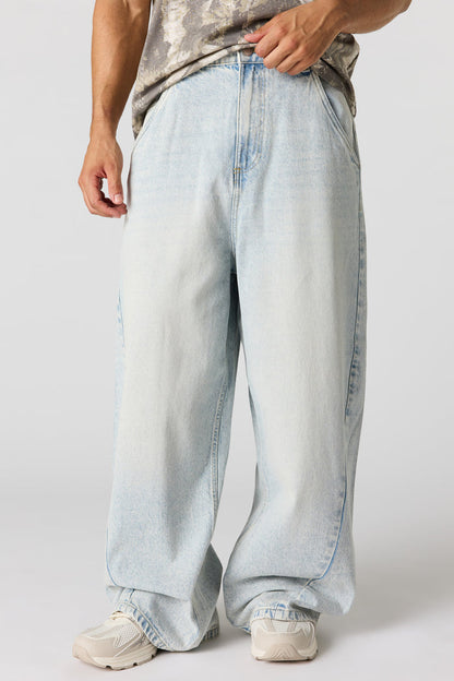 Graphic Mega Baggy Jean