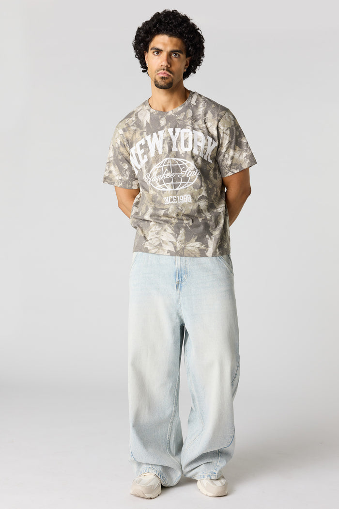 Graphic Mega Baggy Jean