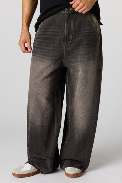 Graphic Mega Baggy Jean