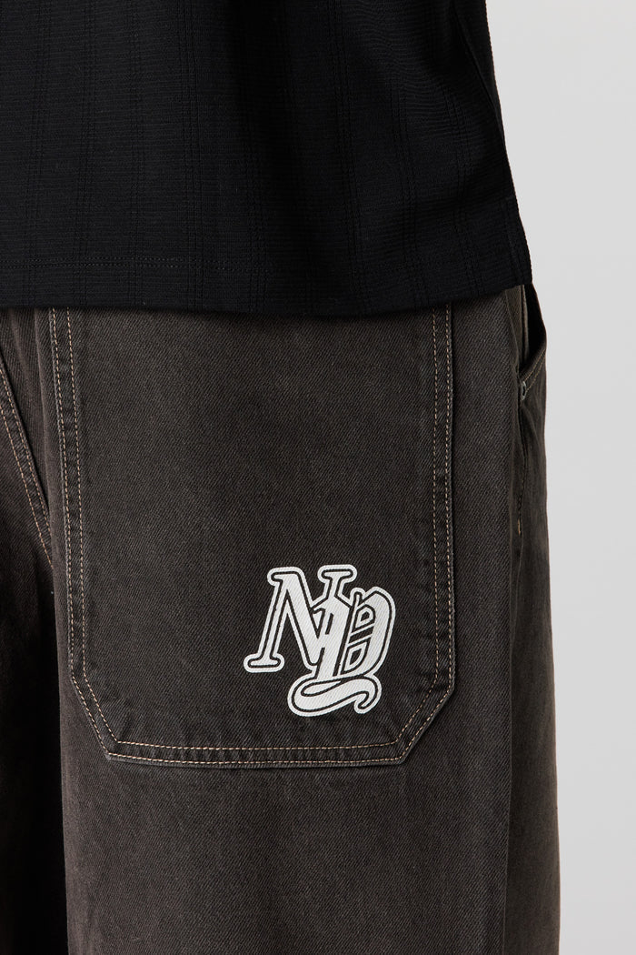 Graphic Mega Baggy Jean
