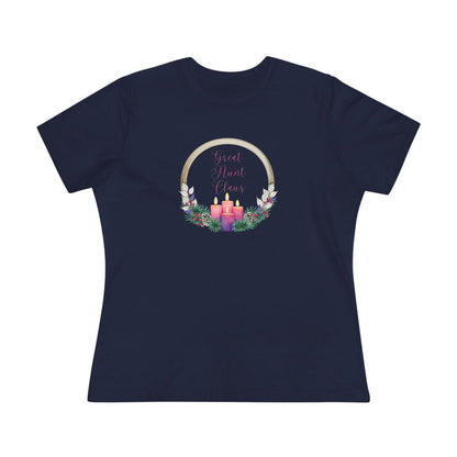Great Aunt Claus - Christmas Cheer! 🤶🎄 Women's Softstyle Tee - Whippie's