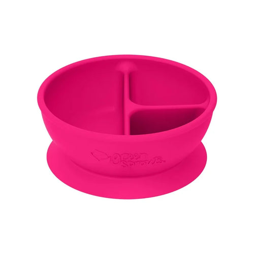 Green Sprouts Pink Silicone Learning Bowl