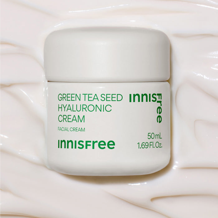 #seo innisfree creme acide hyaluronique graines the vert