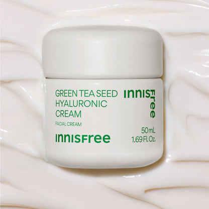 #seo innisfree creme acide hyaluronique graines the vert