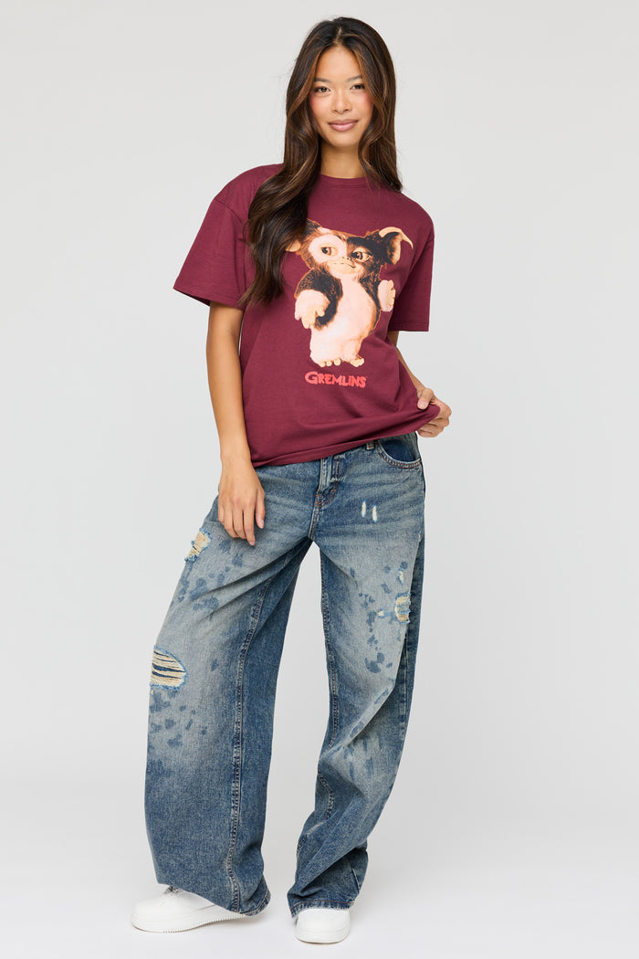 Gremlins Graphic Boyfriend T-Shirt