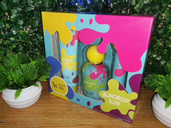 Gumdrop Glow Perfume&Body Lotion Set Kids