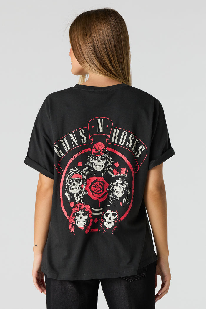 Guns N' Roses Graphic Boyfriend T-Shirt