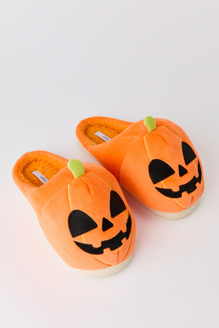 Halloween 3D Pumpkin Slippers