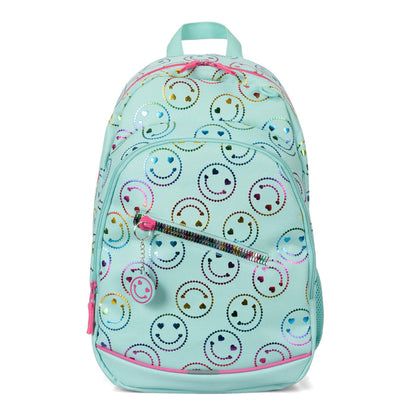 Happy Foil Emoji Backpack - Bentley