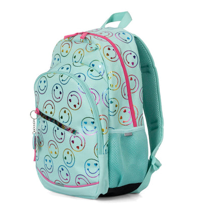 Happy Foil Emoji Backpack - Bentley